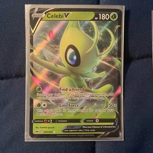 Celibi V Holo Rare Pack Fresh Sword and Shield Base #001/202